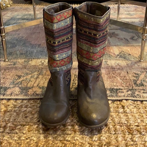 Steve Madden P-Brook Aztec Leather Boot, 9.5 - Picture 8 of 8